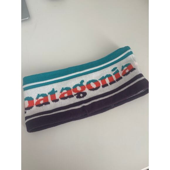 Patagonia Powder Town Knit Fleece Lined Headband Winter Outdoor Snow Gorpcore - Picture 6 of 8